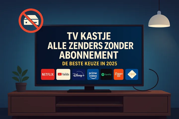 TV kastje met alle zenders zonder abonnement: wat kan echt?