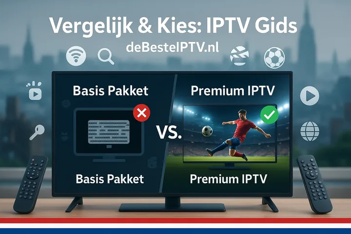 IPTV abonnement vergelijken: prijs en voorwaarden