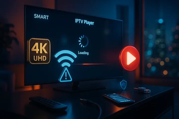 IPTV werkt niet: controleer account, app en verbinding