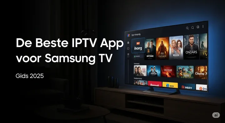 Beste IPTV app voor Samsung TV kiezen